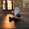 Roogo simple house plans christmas songs old man kawaii squishies resin home ornament