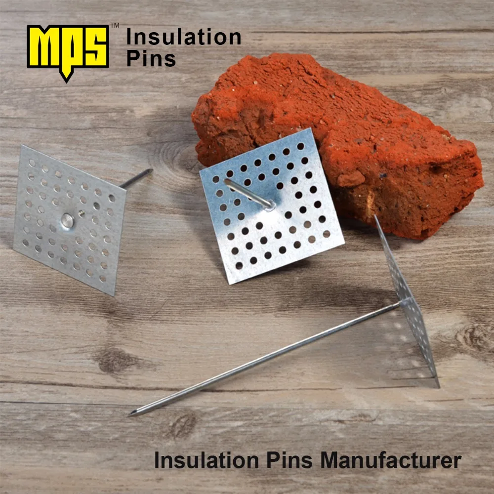 
factory Stainless Steel Rock Wool insulation fixing pins for Fire Resisting Building 