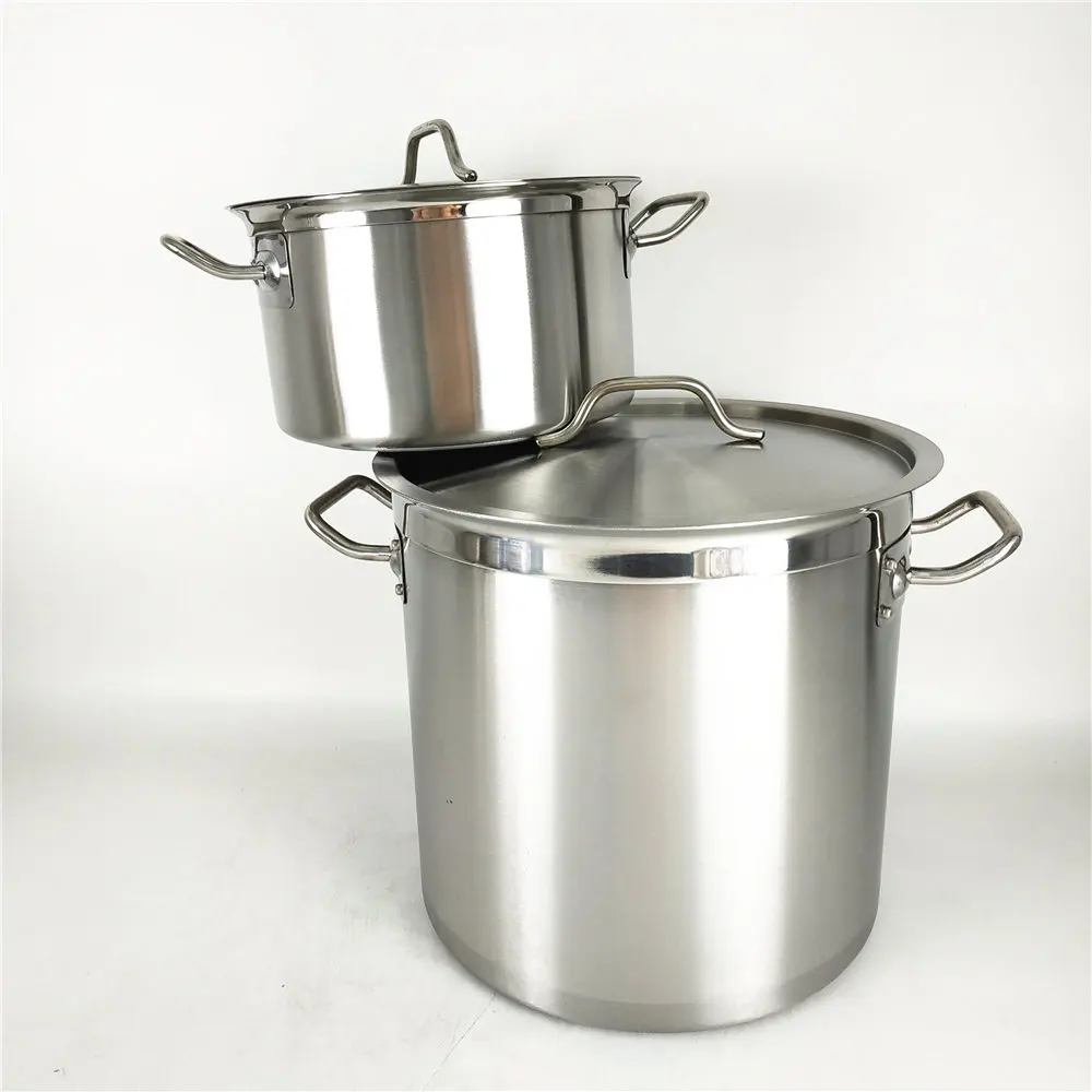 Wholesale Commercial Induction Pot Large Size Hotel Cooking Hot Pot