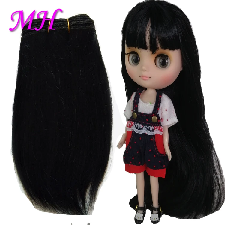 

20cm*400CM Synthetic Doll Hair Wefts Wigs Accessories Hair for Dolls fits 1/3 1/4 1/6 BJD Doll Hair for Wig Making