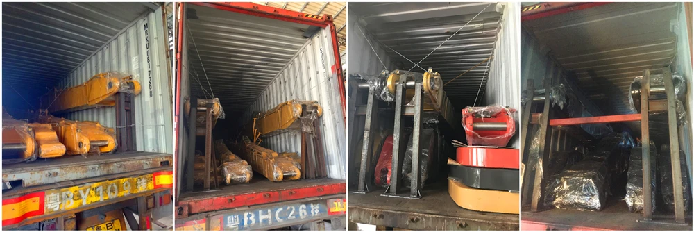 Excavator Long Reach Boom and Arm with 8600mm Long Boom 6800mm Long Arm and 6 Months Warranty for PC200-6/PC200-7/PC200-8