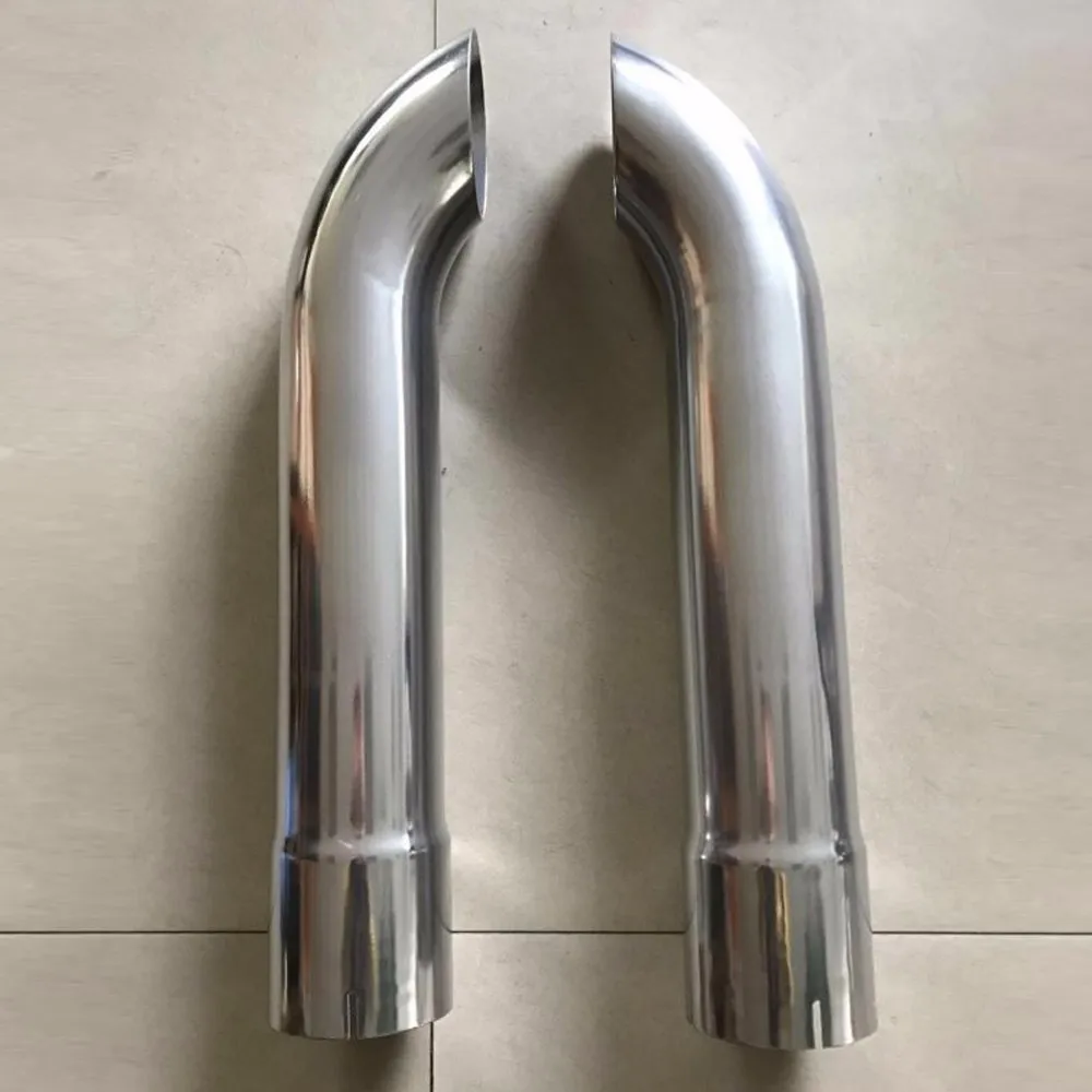5 Inch 304 Stainless Steel Truck Stack Pipe With Ceramic Coating Buy