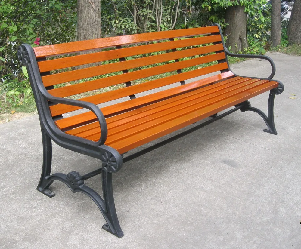 Gavin Public Park Timber Bench Seat Metal Feet Bench - Buy Metal Feet ...