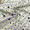 2018 hot sale lycra star printed pattern swim wear fabric
