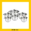 2016 cookware set for induction cooker with high quality