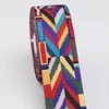New arrival 50mm flok-custom ethnic style webbing printed acrylic cotton webbing with printing for bag strap