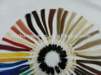 Human Hair Weave Color Chart