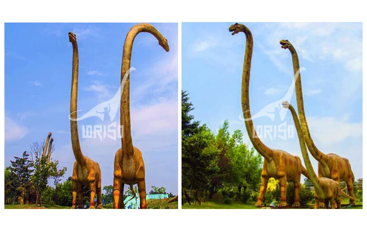 Life-size Mamenchisaurus Dinosaur Model for Exhibition