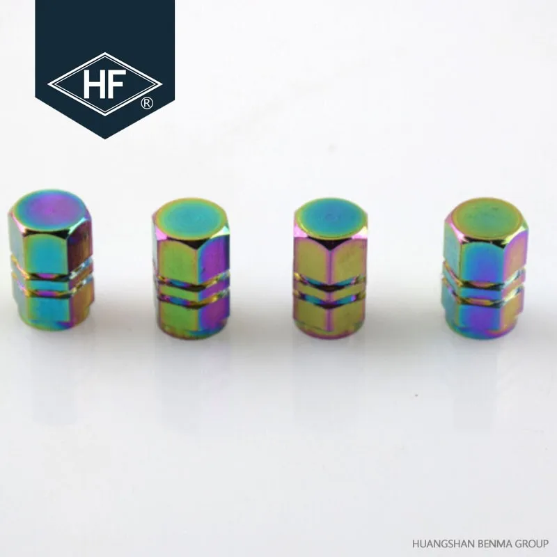 Motorcycle Modify Parts 11colors Motorcycle Bike Tire Valve Caps Cool