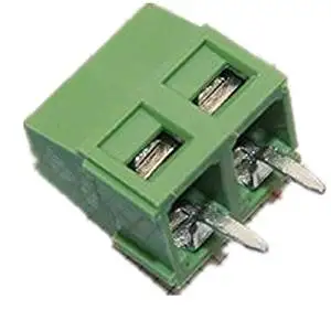 DZ39 100pcs 2 Pin Screw Terminal Block Connector 2P 5.08mm Pitch KF-301-2P