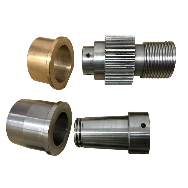 
SKD61 Non-Standerd Precision Plastic Mould Threaded Insert Precision Sleeve CNC Turning Machine Center 