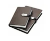 Agenda Office Supplies Pu Leather Diary A5 Business Gift Loose-Leaf Release Pu Notebook Usb Flash Drive