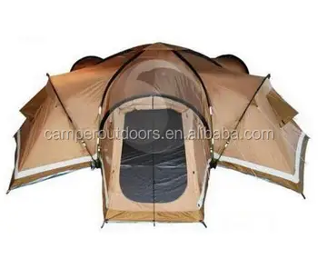 Four Room 15 Person Large Luxury Family Camping Tent Buy Luxury Camping Tent Family Camping Tent 15 Person Camping Tent Product On Alibaba Com