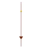 Lydite 3/8" Dia x 4' H Rebar Steel Fence Post