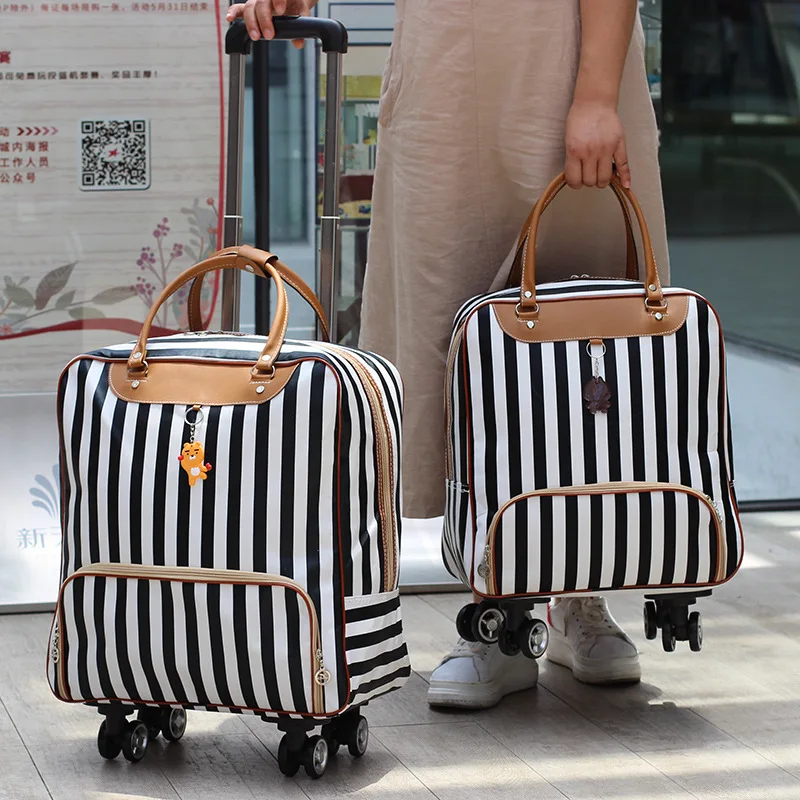 

2019 wholesale China fashion trolley bag beauty makeup trolley kids bag