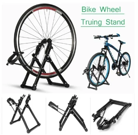 

Bike Bicycle Wheel Maintenance Home Mechanic Truing Stand Repair Tools, Black