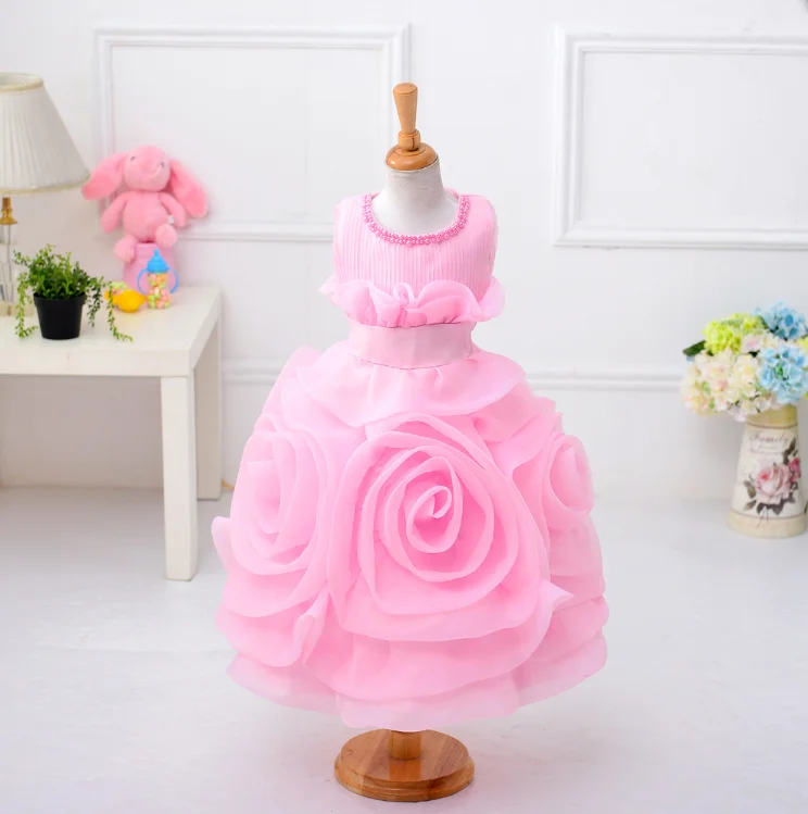 

Best Selling Hot Chinese Products Summer Elegant Cheap Flower Girl Dresses For A Party, As pictures or as your needs