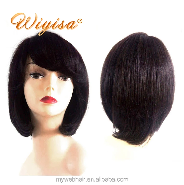 

Hot Top quality wholesale cheap price 180% density dreadlock short 8 inch yaki full remy lace wigs for black women