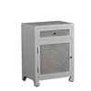 Mayco new model White Stackable Sliding Door wooden storage Drawer Kitchen Cabinet