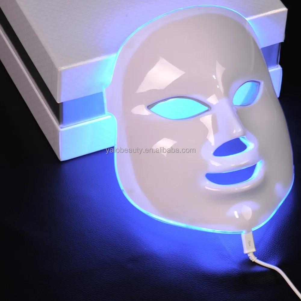 

CE Face Beauty Machine Led Light Therapy Face Mask 7 Colors Skin Rejuvenation LED Facial Mask