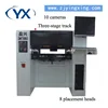 Surface Mount Machine Pick and place machine Device SMT880 with 8 heads+80 feeders+10 cameras Made in China