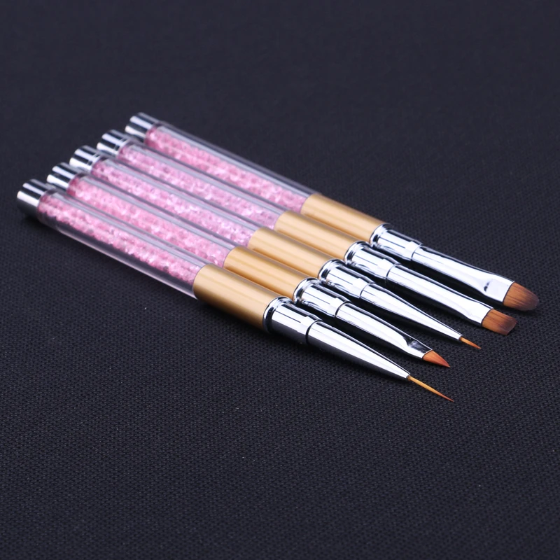 

Queen Fingers NBS-47 New Fashion Acrylic Kolinsky Nail Art Brush nail polish applicator brush