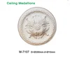 Polyurethane Small ceiling medallion / lighting accessories I 29cm = 11 inch diameter