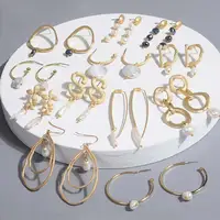 

Zooying baroque fashion fresh water pearl earrings