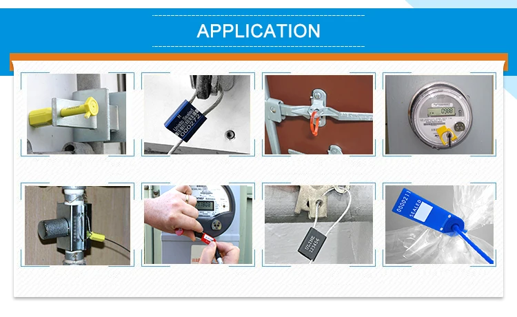 MA - PS 6026 Double lock me<em></em>tal Insert Locking Co<em></em>ntainers and Packing Plastic Security Seal me<em></em>tal Insert Locking