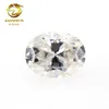 VVS DE color 10*12mm white loose oval moissanite gemstone