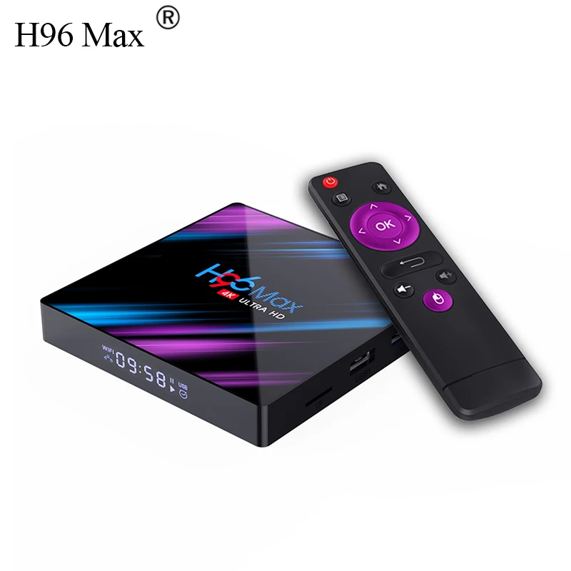 

Voice Remote Control TV box With ROCKCHIP 3318 Quad core 4+32g Android 9.0 TV box