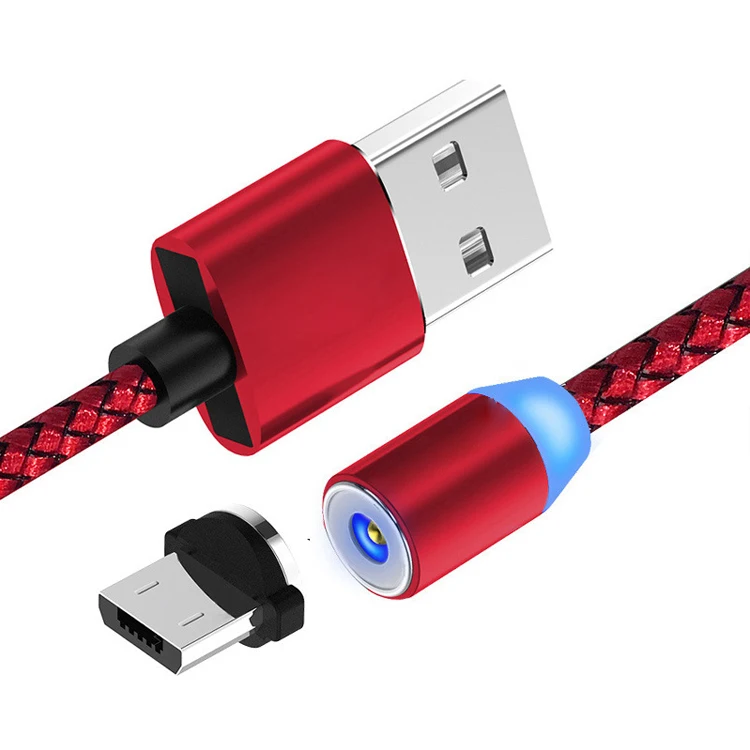 

Magnetic Data Charger Led USB Sync Charging Cable, Can be customized