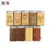 Metal Bumper Protective Wooden Cell Phone Case Back Cover Case For iPhone 7Plus