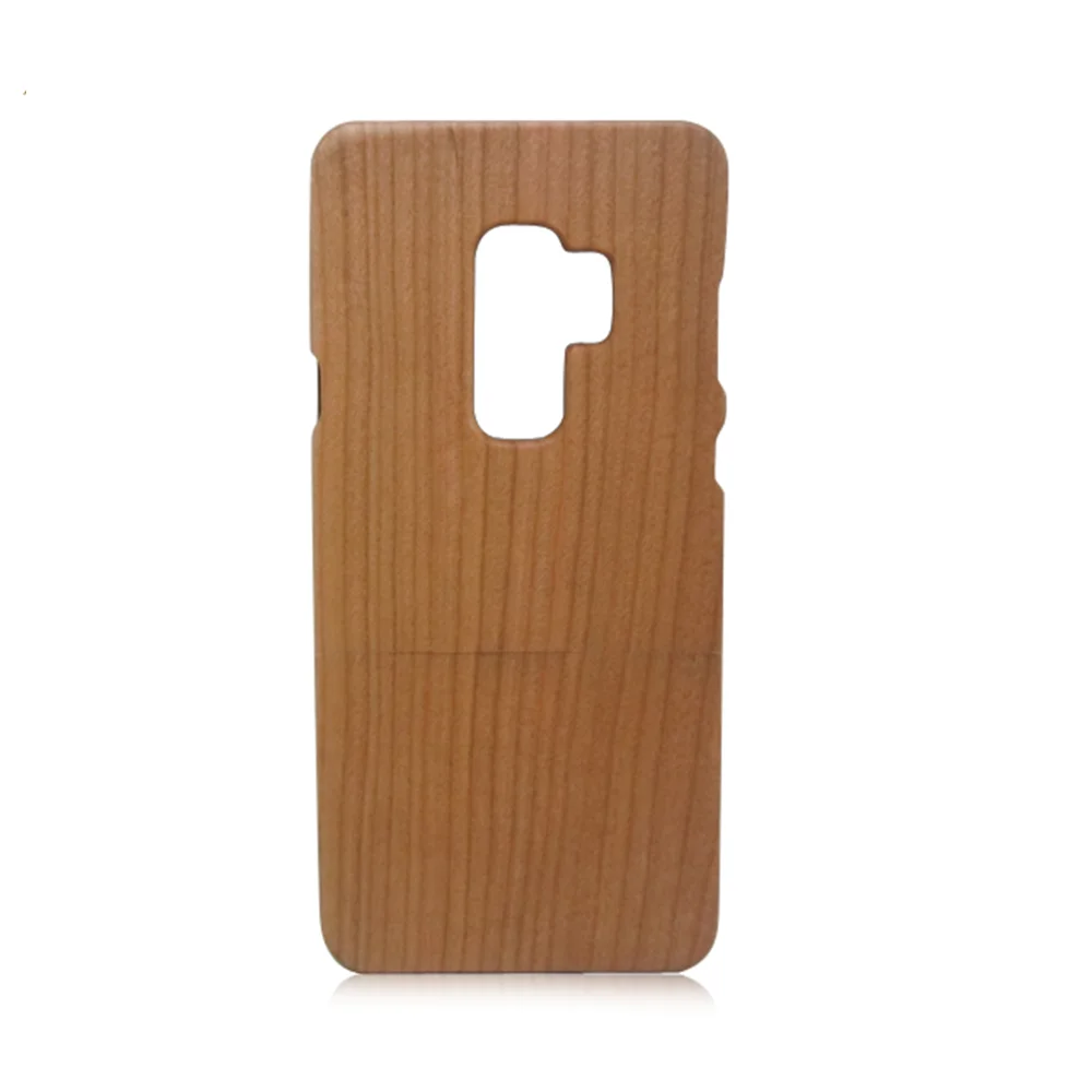 

Factory Real Bamboo Wood Back Cover Cell Phone Case For Samsung Galaxy S9 Plus
