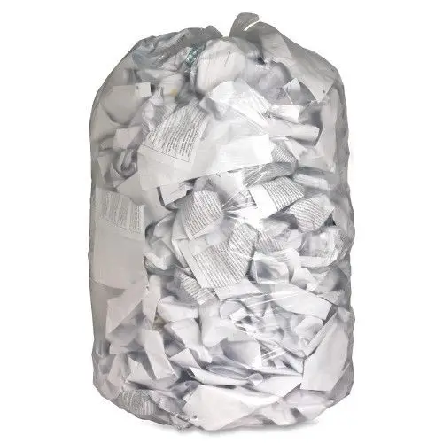 15 Gallon 8 Micron 24" X 33" High Density Can Liner / Trash Bag100/box