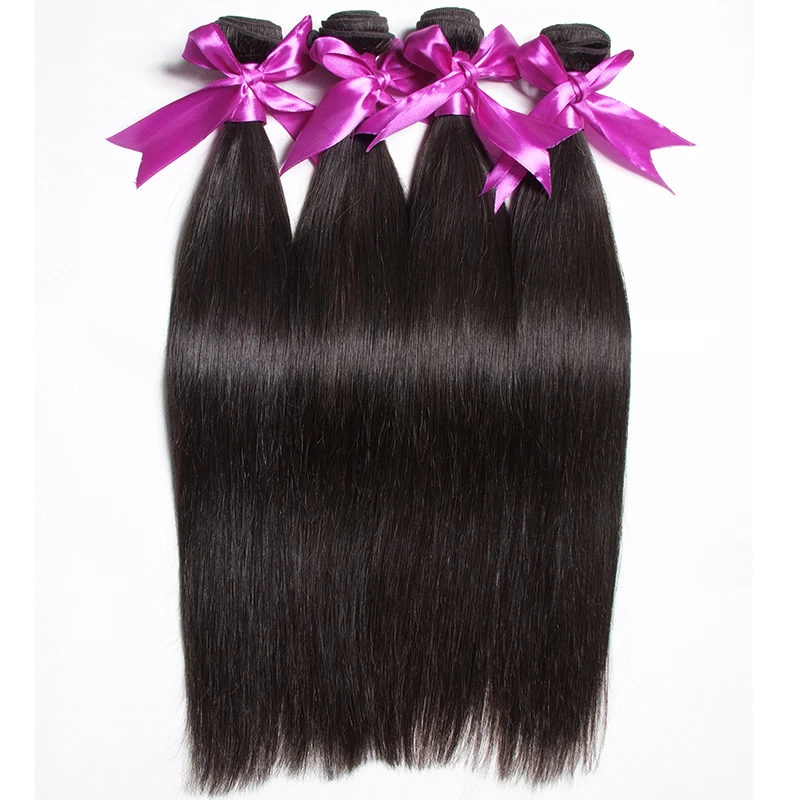 

Cheap 10a 40 inch human weave hair bundle raw cambodian hair virgin brazilian straight hair vendors, Natural color