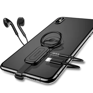 3.5mm Audio Cable Ring Holder Adapter iPhone