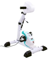 

Electronic physical therapy rehab training equipment cycle arm leg health recovery pedal bike exerciser mini stepper