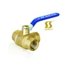 China Yuhuan shunshui sunsy factory professional design 3/4 inch medium brass ball vale for water oil steam good price valve