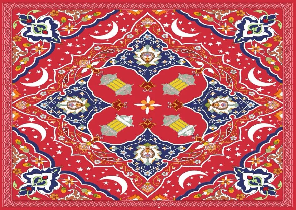 Pvc Printing Table Cloth Dubai,Middle East Table Cloth For Wedding