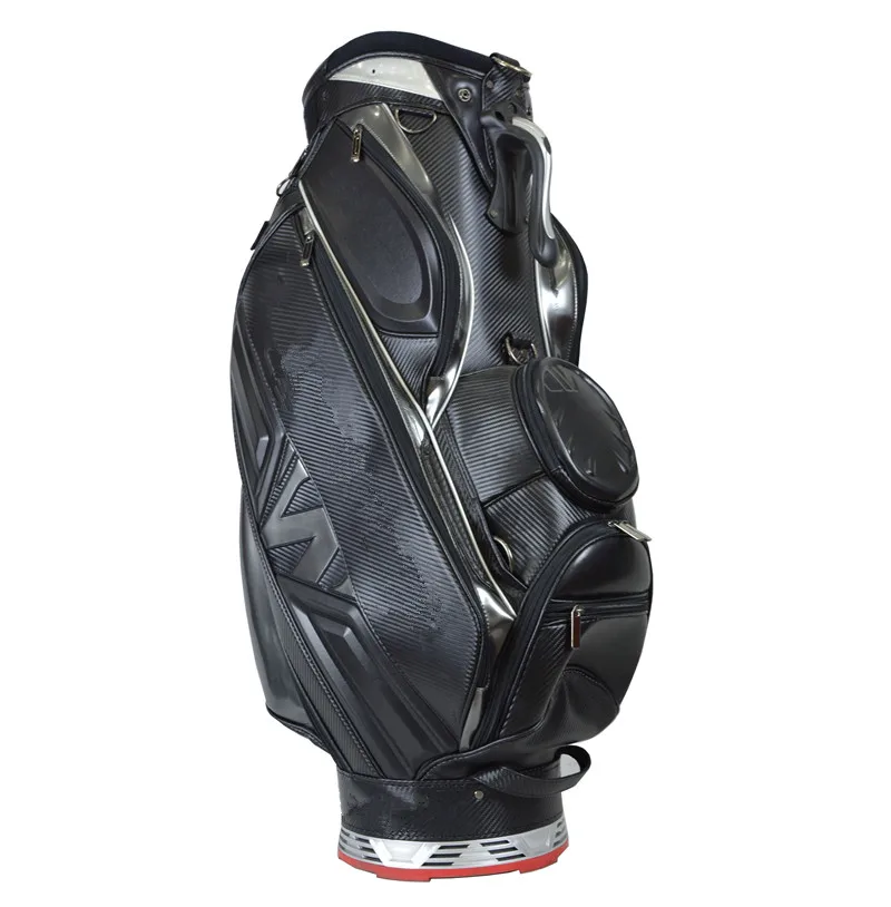 
New Style Custom Waterproof PU leather Golf Cart Trolley Golf Bag 