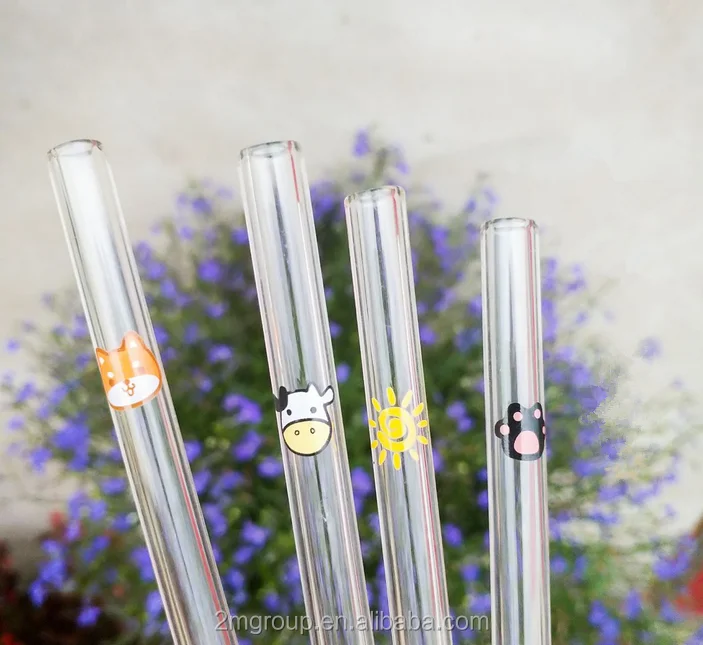 Glass Straws Set Reusable Top Best Selling Products 2023 New Product