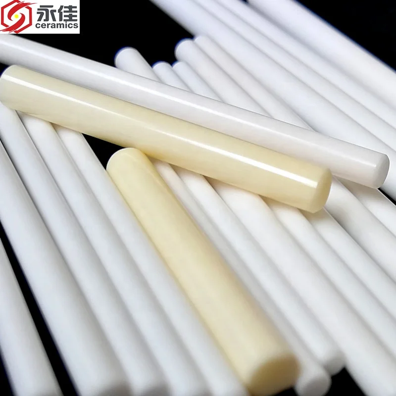 Industrial Ceramic Precision Polishing 99alumina Ceramic Ivory Rod