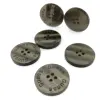 Volume Produce Best Quality Polyester Nickel-Free 4 Holes Cloth Buttons For Clothes