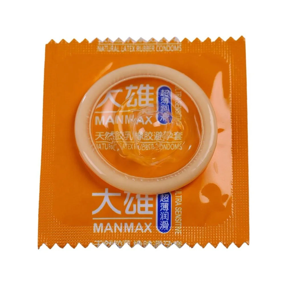 
Penis enlargement condom Lubricated male condom 180*52mm 