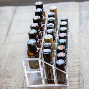 Acrylic Essential Oils Organizer Compartments Display Case Fits On Acrylic Essential Oils Organizer Compartments Display Case Fits On Bathroom Counter
