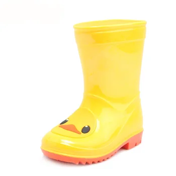 Wholesale Cute Yellow Duck Soft Pvc Rain Boots For Toddler Full Sizes ...