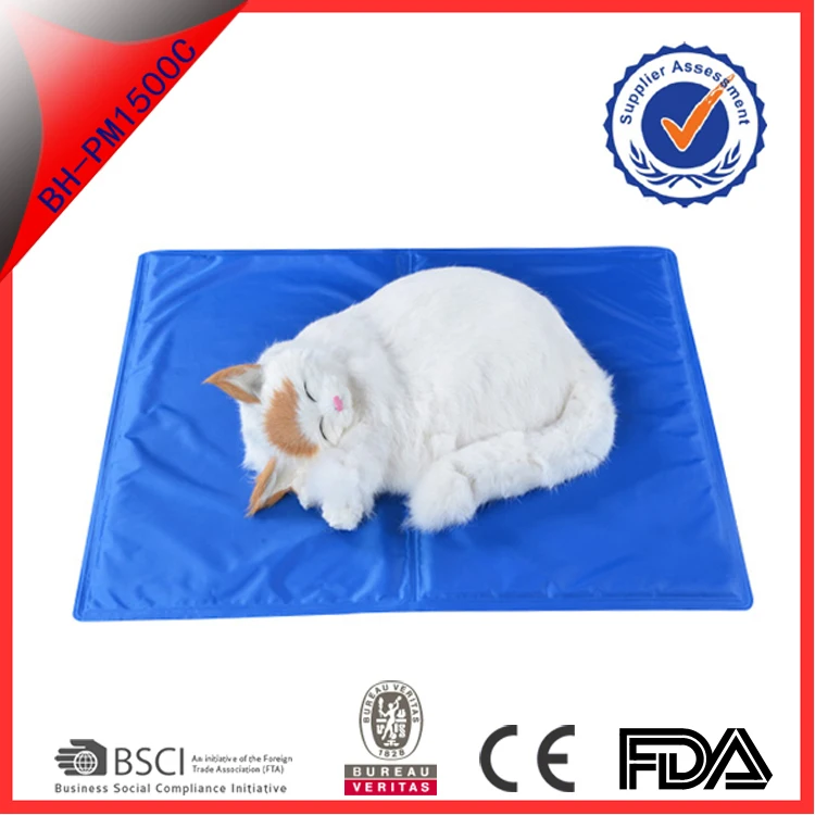 Pet Cooling Gel Pad Comfort Non Toxic Cold Mat For Dogs Cats Large
