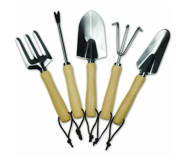 Tlgt-03 5 Piece Garden Tool Set Stainless Carbon Steel Garden Tool Set ...