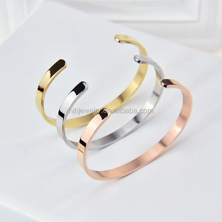 316l Stainless Steel Jewelry Gold Plated Sublimation Jewelry Blanks